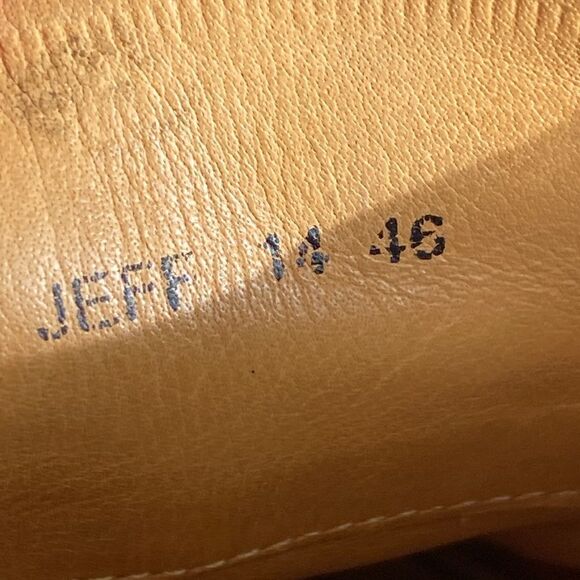 Melvin & Hamilton Jeff 14 Handcrafted Multi Colour Leather Derby Dress Shoes - Picture 15 of 16